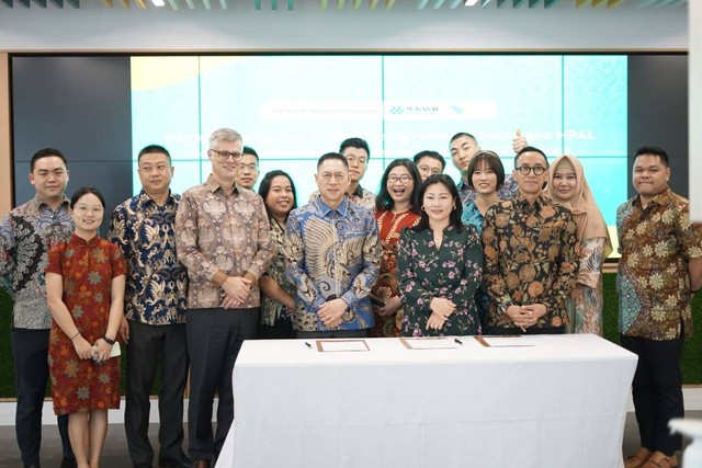 PT Vale Indonesia Tbk (INCO) menandatangani perjanjian kerja sama dengan Zhejiang Huayou Cobalt Co. Ltd dan PT Huali Nickel Indonesia untuk membangun fasilitas pengolahan nikel. Foto: Vale Indonesia