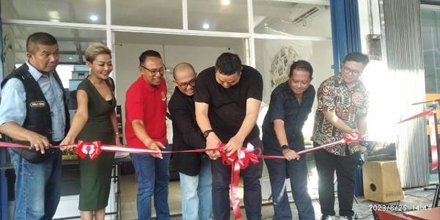 Peresmian atau launching Kedai Kopi Probono. Foto : Istimewa