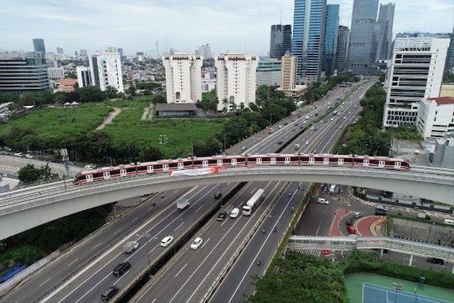 Stasiun-stasiun LRT Jabodebek. Foto: Dok. PT KAI