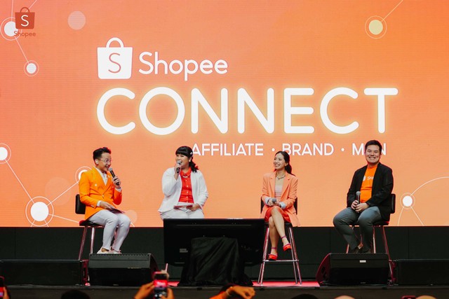 Hadirkan Ajang Perkuat Sinergi, Shopee Connect Jadi Ruang Temu dan Peluang Kolaborasi Bagi Para Konten Kreator, Mitra Brand dan Penjual. Dok. Istimewa. 