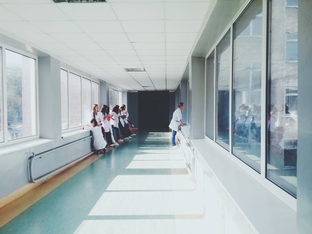 Photo by Oles kanebckuu: https://www.pexels.com/photo/woman-in-white-shirt-standing-near-glass-window-inside-room-127873/