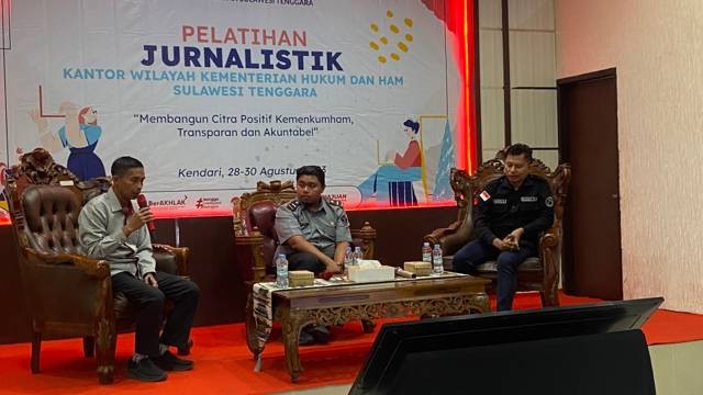 Bentuk Jurnalis Yang Pancasilais, Rutan Kendari Ikuti Pelatihan Jurnalis (1)