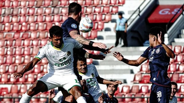 Arema FC vs Persikabo di Liga 1. Foto: Media Persikabo