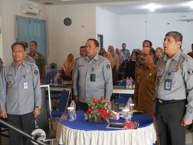 Pembukaan Kegiatan Edukasi Pencegahan Pelanggaran Kekayaan Intelektual di Kab. Aceh Tamiang di Hotel Grand Arya