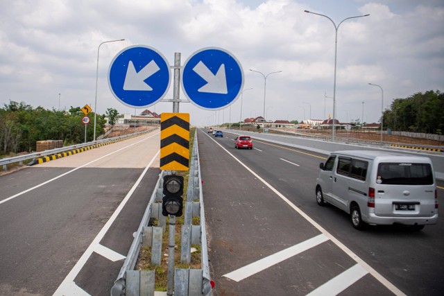 Ilustrasi jalan tol. Foto: Nova Wahyudi/ANTARA FOTO