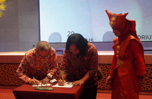 MoU antara Unusa dan IOM Indonesia. Foto: Humas Unusa