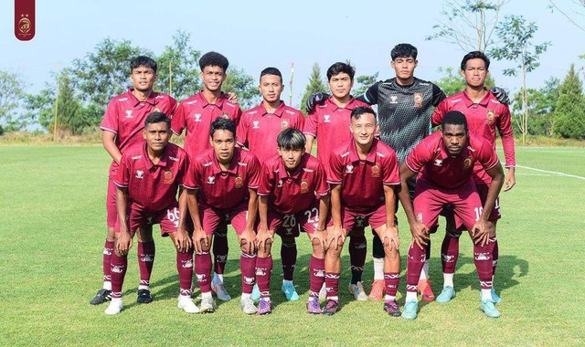 Para pemain Sriwijaya FC, Foto : Istagram/@sriwijayafc.id
