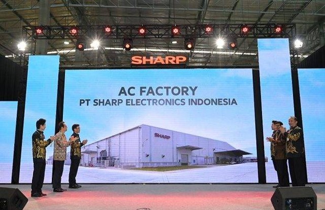 Pabrik AC Sharp Senilai Rp582 Miliar Siap Beroperasi