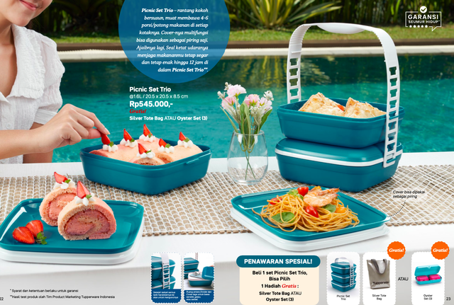 KATALOG Promo Tupperware 3-5 Oktober 2023 Penawaran Spesial Sweet Pink  Rp300 Ribuan, Beli 2 Gratis 1 - Tribun-bali.com