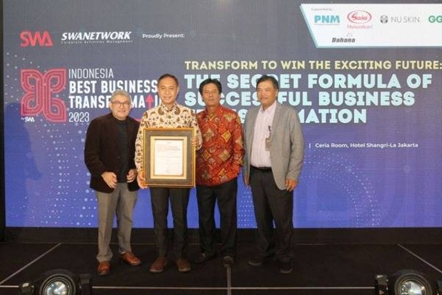 Jawara Indonesia Best Business Transformation 2023 dalam Melakukan Transformasi Bisnis