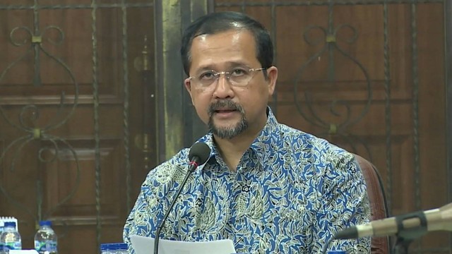 Anggota Tim 8 Koalisi Perubahan untuk Persatuan (KPP) Iftitah Sulaiman memberikan keterangan saat penyampaian hasil rapat Majelis Tinggi Partai Demokrat, Jumat (1/9/2023).
 Foto: YouTube