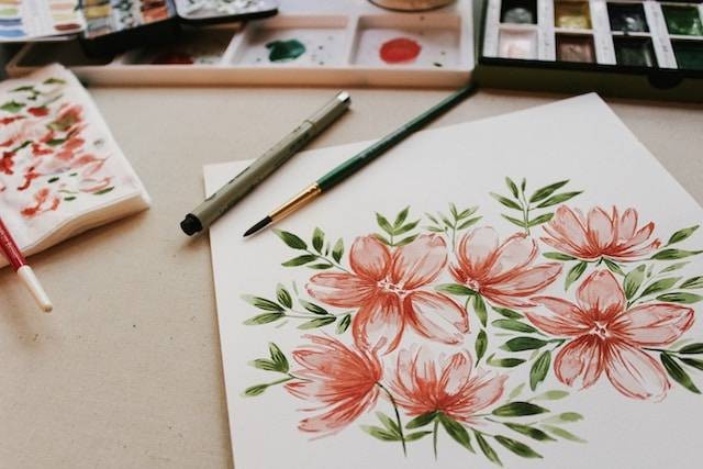 Ilustrasi Unsur Visual dalam Seni Rupa Dua Dimensi. Foto: dok. Unsplash/Victoria Berman