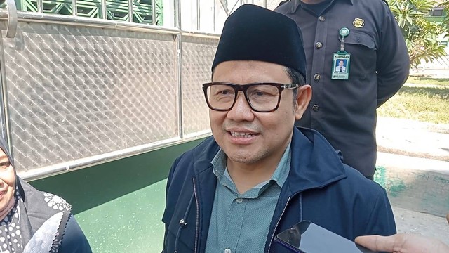 Ketum PKB Muhaimin Iskandar usai ziarah ke makam KH Bisri Syamsuri. Foto: Dok. Istimewa