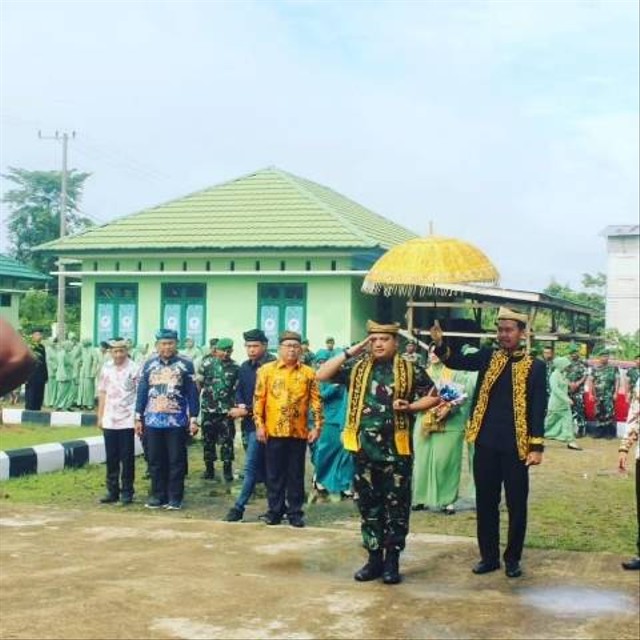 Kedatangan Dandim 0914/Tana Tidung terbaru, Letkol Inf Abdul Rizka di Makodim 0914/Tana Tidung, Kamis (31/08/2023) siang.