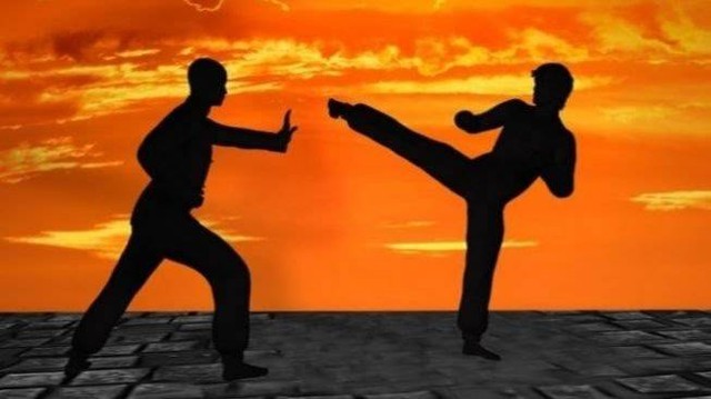 Ilustrasi pencak silat. Foto: Pixabay