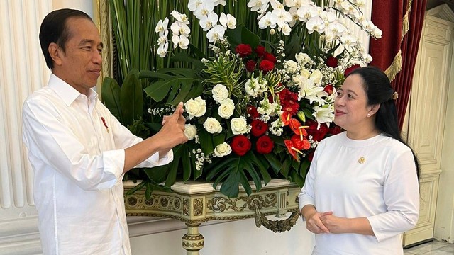 Puan Maharani temui Presiden Jokowi di Istana, Senin (4/9/2023). Foto: Dok. Istimewa