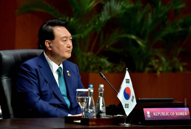 Presiden Republik Korea Selatan Yoon Suk Yeol. Foto: Dok. Agus Suparto