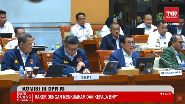 Komisi III DPR RI Siap Dukung Program Kemenkumham Tahun 2024 (Foto:HumasRupMoker)