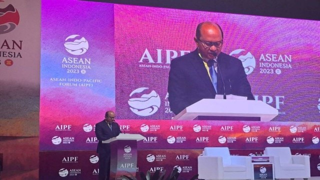 Wakil Menteri BUMN Rosan Roeslani di ASEAN Indo-Pacific Forum (AIPF). Foto: Dok. Telkom