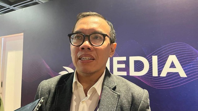 Direktur Digital Business Telkom Indonesia Muhammad Fajrin Rasyid saat BATIC 2023 di The Westin Nusa Dua, Kamis (7/9/2023). Foto: Fariza/kumparan