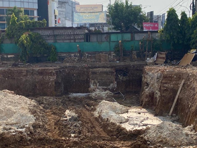 Bungker yang viral ternyata septic tank. | Foto: Sinta Yuliana/Lampung Geh