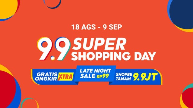 Promo Shopee 9.9. Foto: Shopee