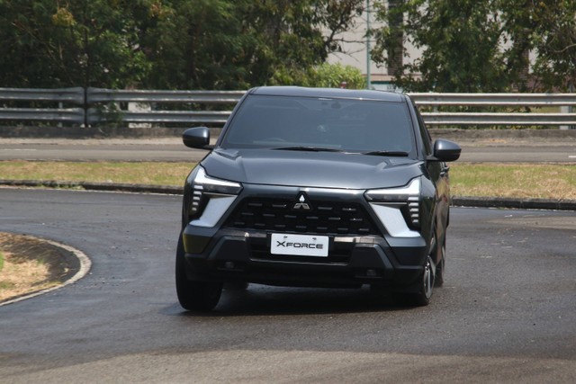 Media first drive Mitsubishi Xforce di Karawang, Jawa Barat (7/9/2023). Foto: Mitsubishi Motors
