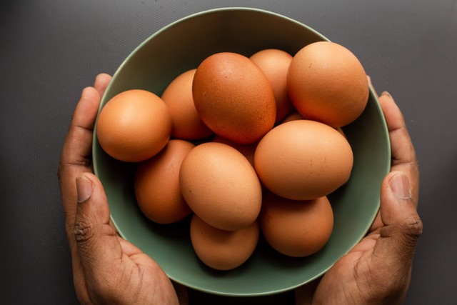 Ilustrasi Cara Bikin Telur Dadar. Foto: Unsplash/Louis Hansel