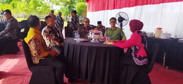 Kemenkumham Sulbar Hadiri Peletakan Batu Pertama Gedung Pengadilan Tinggi