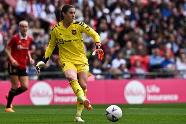 Kiper Manchester United, Mary Earps. Foto: Ben Stansall/AFP