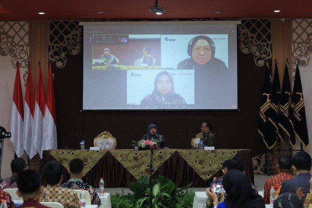 Rupbasan Mojokerto Ikuti Rapat Koordinasi Optimalisasi Pelayanan Publik Berbasis HAM (Foto:HumasRupMoker)