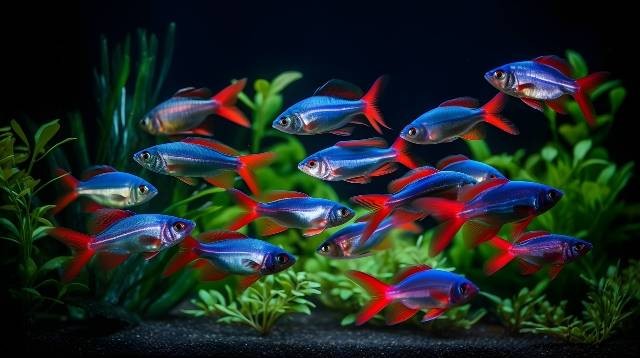 Ilustrasi ikan aquarium kecil. Foto: Pixabay