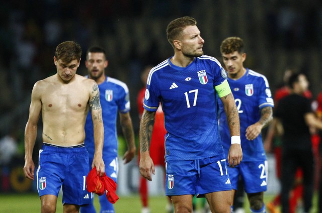 Makedonia Utara vs Italia Foto: Ognen Teofilovski/Reuters