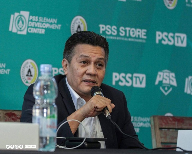 Presiden Direktur baru PSS Sleman,Gusti Randa. Foto: PSS Sleman