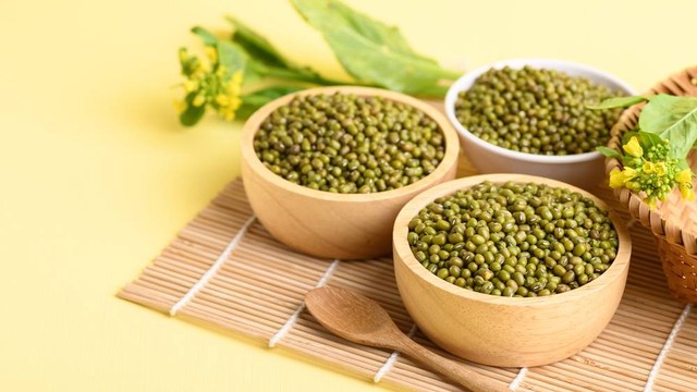 Ilustrasi kacang hijau. Foto: Nungning20/Shutterstock