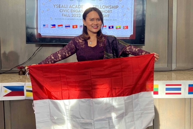 Esther Natalia, influencer TikTok edukasi. Foto: Dok. Pribadi