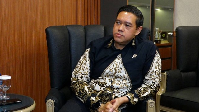 Ketua DPP Partai Golkar, Dave Akbarshah F Laksono. Foto: Faiz Zulfikar/kumparan