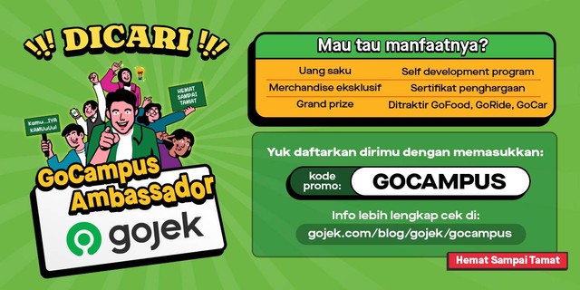 GoCamus Ambassador dari Gojek. Foto: Dok. Gojek