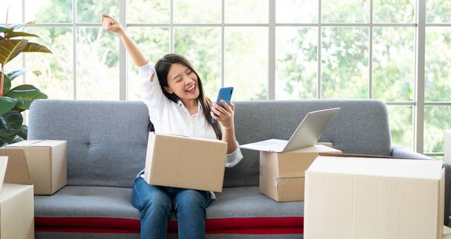 llustrasi belanja online. Foto: Shutterstock.