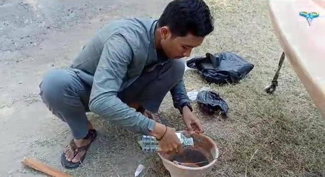 Proses Pencampuran Resin dengan Katalis