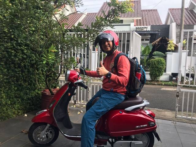 Motor listrik salah satu solusi mengurangi polusi udara. Foto : Dok.Pribadi