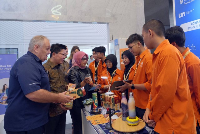 Zurich Entrepreneurship Program menggelar kompetisi nasional bertajuk 'Student Company of the Year Competition' diselenggarakan di Jakarta pada Selasa (12/9/2023). Foto: Zurich