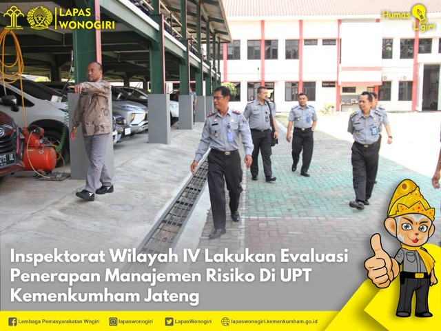 Inspektorat Wilayah IV Lakukan Evaluasi Penerapan MR Di UPT Kemenkumham Jateng (Dok. Humas Kanwil Kemenkumham Jateng)