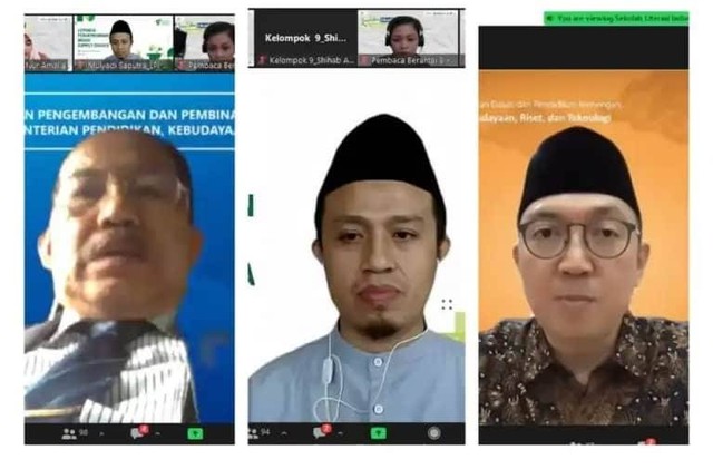 Peluncuran yang berlangsung secara daring ini menghadirkan Mulyadi Saputra selaku Kepala Lembaga Pengembangan Insani (LPI) Dompet Dhuafa, Dr. Iwan Syahril selaku Dirjen PAUD Kemendikbudristek, Drs. Muhammad Abdul Khak selaku Kepala Pusat Pembinaan Badan Pengembangan dan Pembinaan Bahasa, Hana A. Satriyo selaku Country Representative The Asia Foundation, Kak Aio selaku Pendongeng Internasional, dan Shirli Gumilang selaku Manajer SLI. (Jumat, 08/09/2023)