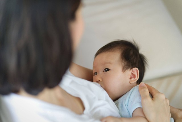 Ilustrasi ibu menyusui bayi.  Foto: Shutterstock