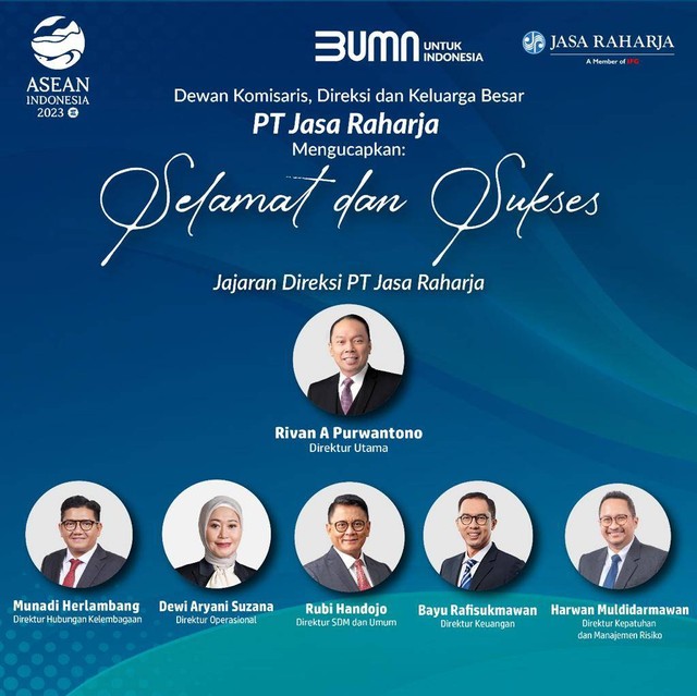 Jajaran Direksi Jasa Raharja terbaru. Foto: Jasa Raharja