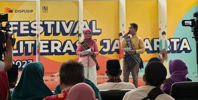Pembukaan Festival Literasi Jakarta, 8 September 2023 (Sumber: Dokumentasi Perpustakaan Jakarta Selatan)