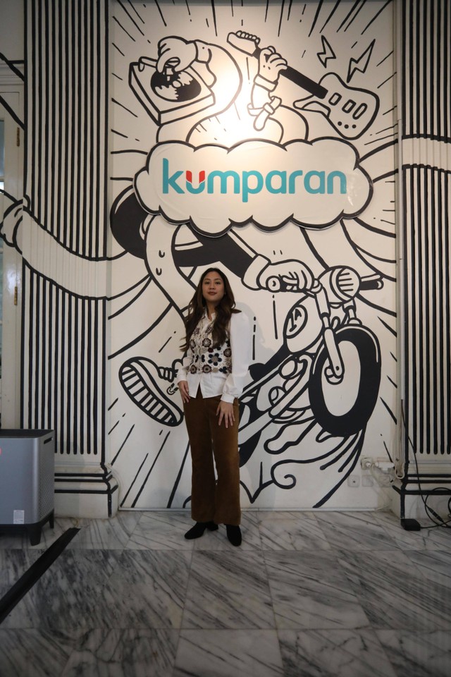 Petualangan Sherina 2, Sherina Munaf saat berkunjung ke kantor kumparan pada Rabu (14/9/2023). Foto: Fitra Andrianto/kumparan