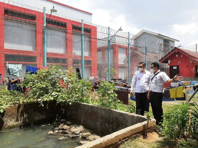 Uji Fungsi Penyelenggaraan Sanitasi, Lapas Purwokerto Terima Kunjungan Ditjenpas