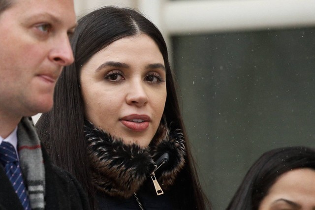 Emma Coronel Aispuro, istri Joaquin "El Chapo" Guzman. Foto: Don Emmert/AFP